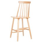 24-inch Spindle Counter Stool – Rubberwood Frame, Set of 2 | 18W x 21D x 39H in
