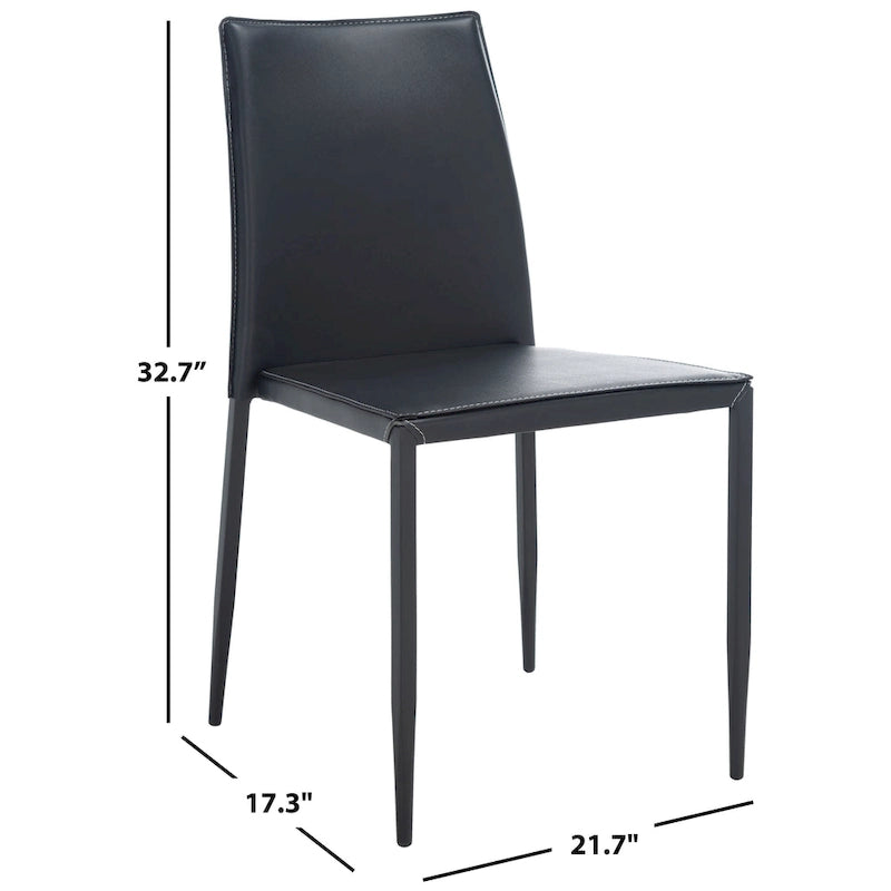 Dining Chair (Set of 2) - 21.7 W x 17.3 L x 32.7 H - 22Wx17Dx33H