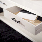 2-Drawer Bottom Shelf Coffee Table - 37.8 W x 19 L x 19 H - 38Wx19Dx19H