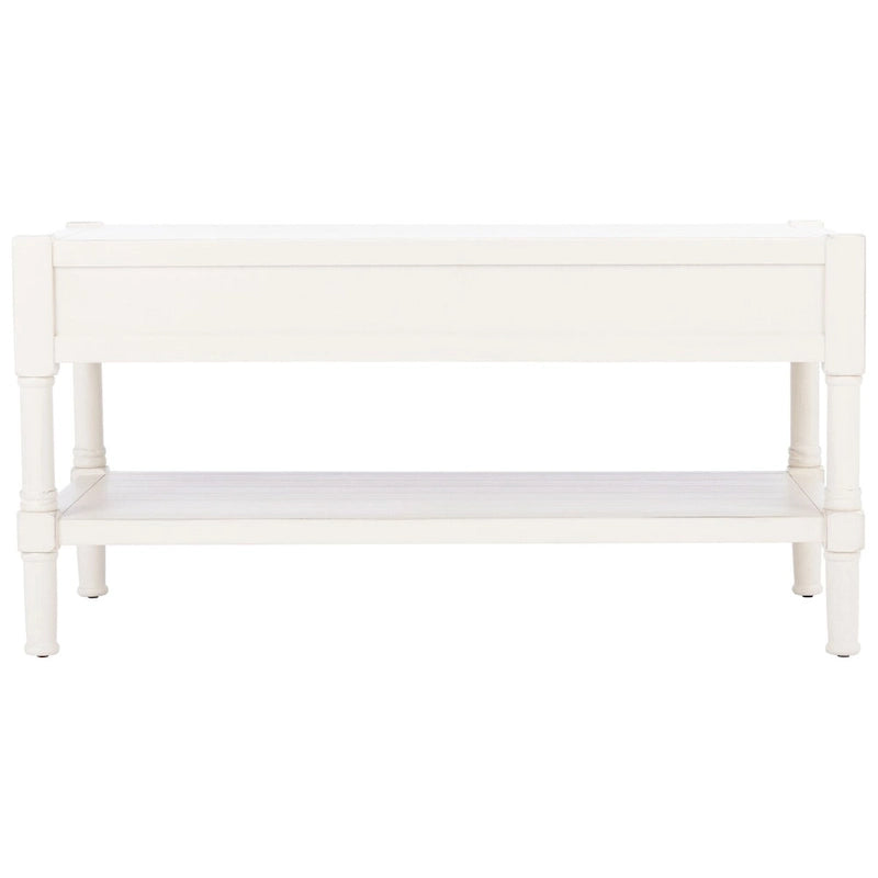 2-Drawer Bottom Shelf Coffee Table - 37.8 W x 19 L x 19 H - 38Wx19Dx19H