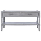 2-Drawer Bottom Shelf Coffee Table - 37.8 W x 19 L x 19 H - 38Wx19Dx19H
