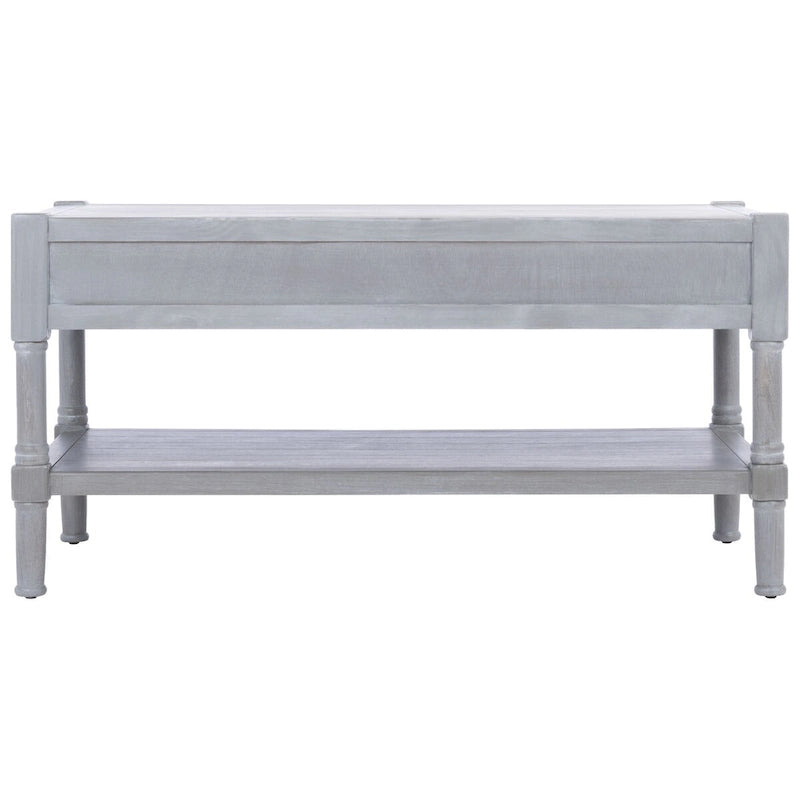 2-Drawer Bottom Shelf Coffee Table - 37.8 W x 19 L x 19 H - 38Wx19Dx19H