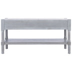 2-Drawer Bottom Shelf Coffee Table - 37.8 W x 19 L x 19 H - 38Wx19Dx19H
