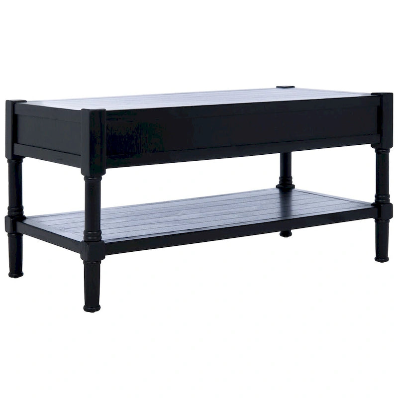 2-Drawer Bottom Shelf Coffee Table - 37.8 W x 19 L x 19 H - 38Wx19Dx19H