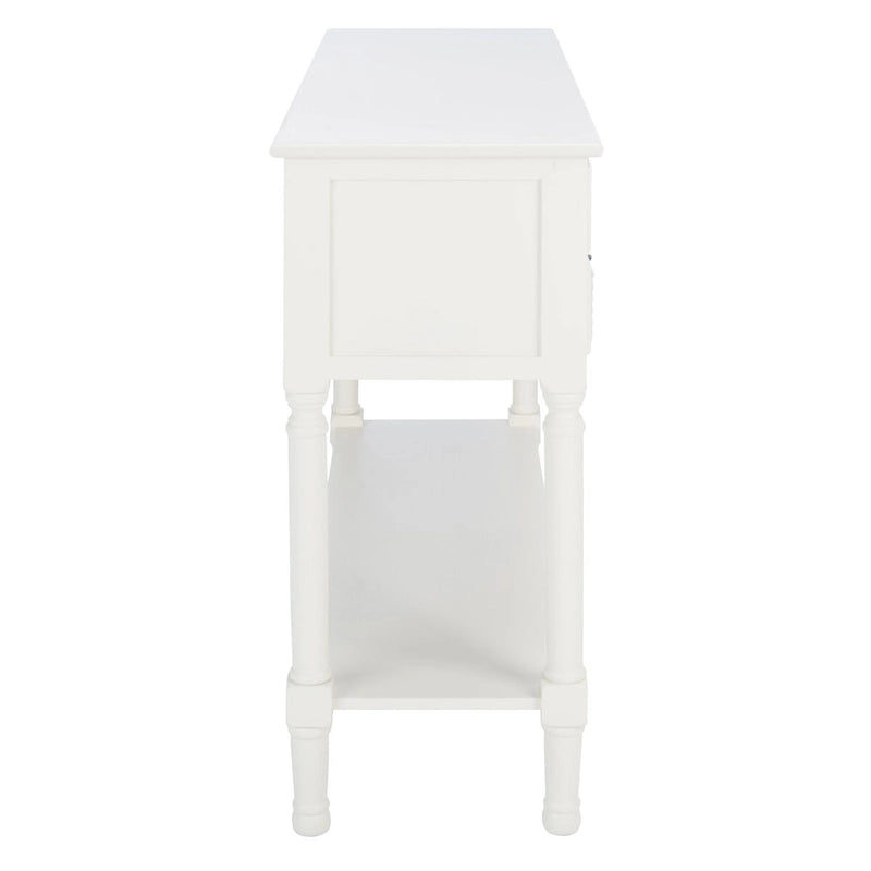 4-Drawer Console Table – 42W x 13D x 29.5H in
