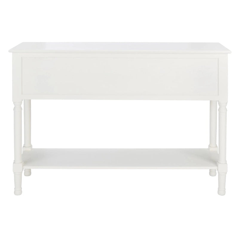 4-Drawer Console Table – 42W x 13D x 29.5H in