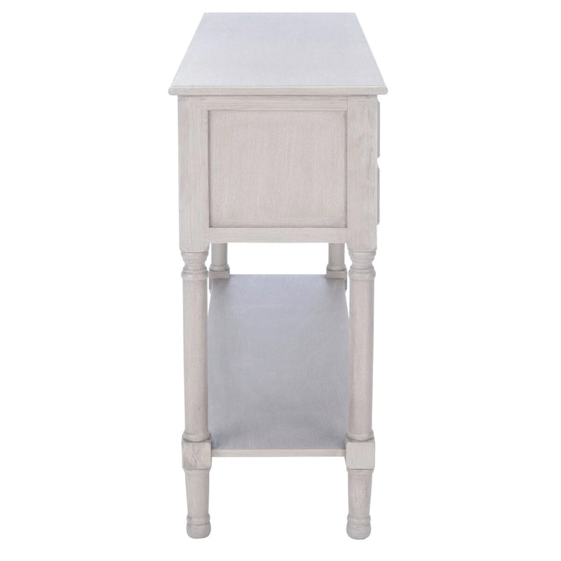 4-Drawer Console Table – 42W x 13D x 29.5H in