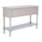 4-Drawer Console Table – 42W x 13D x 29.5H in