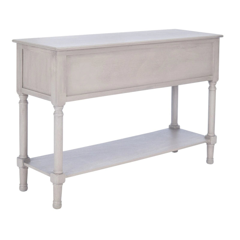 4-Drawer Console Table – 42W x 13D x 29.5H in