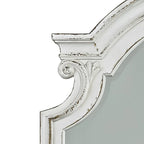 Magnolia Manor Upholstered Bed, and Dresser and Mirror Set