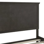 Solid Wood Platform Bed Frame with Headboard and Footboard – Queen or King, 800 lb Capacity
