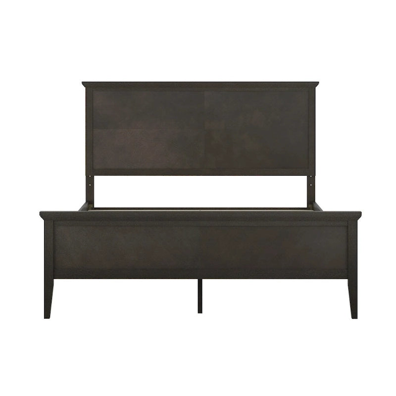 Solid Wood Platform Bed Frame with Headboard and Footboard – Queen or King, 800 lb Capacity