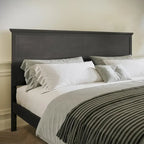 Solid Wood Platform Bed Frame with Headboard and Footboard – Queen or King, 800 lb Capacity
