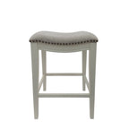 30" Saddle Barstool - Set of 2