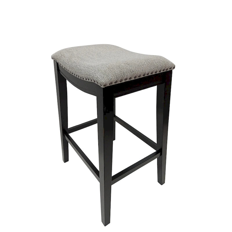 30" Saddle Barstool - Set of 2