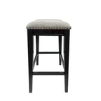 30" Saddle Barstool - Set of 2