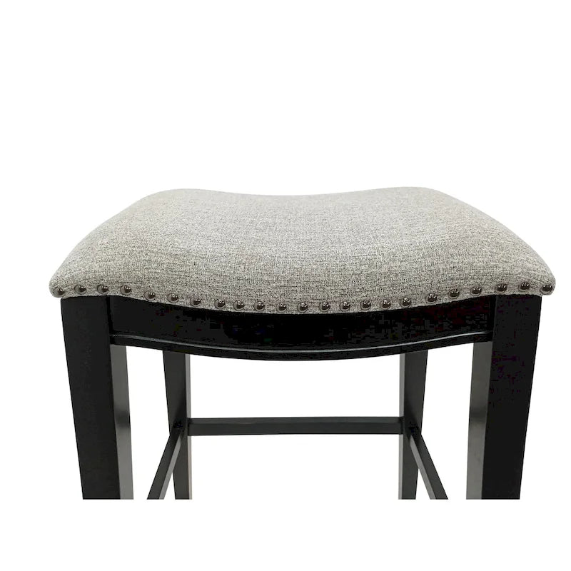 30" Saddle Barstool - Set of 2
