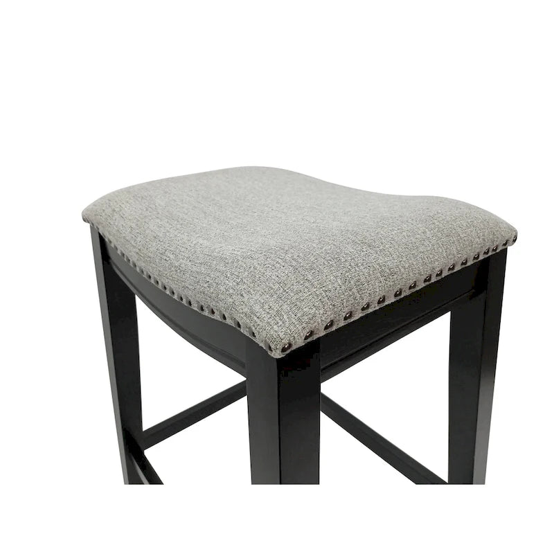 30" Saddle Barstool - Set of 2