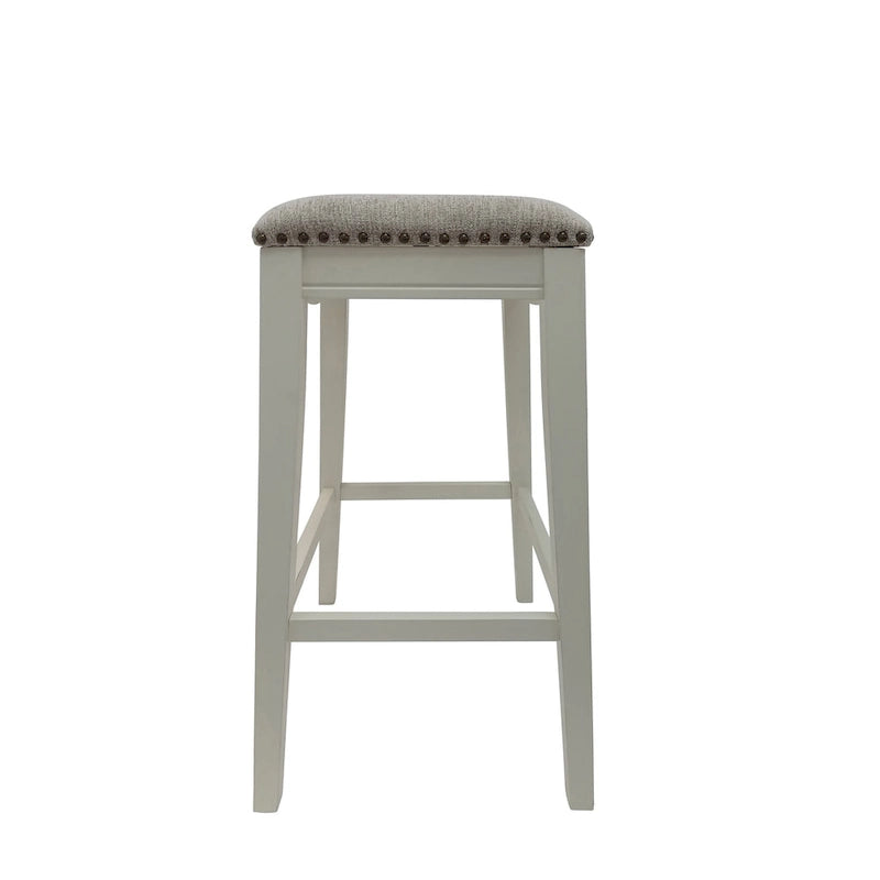 30" Saddle Barstool - Set of 2