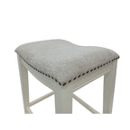 30" Saddle Barstool - Set of 2