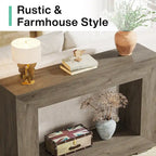 Rustic Console Table for Entryway, Hallway or Living Room – 47.24W x 32.8H x 11.81D in