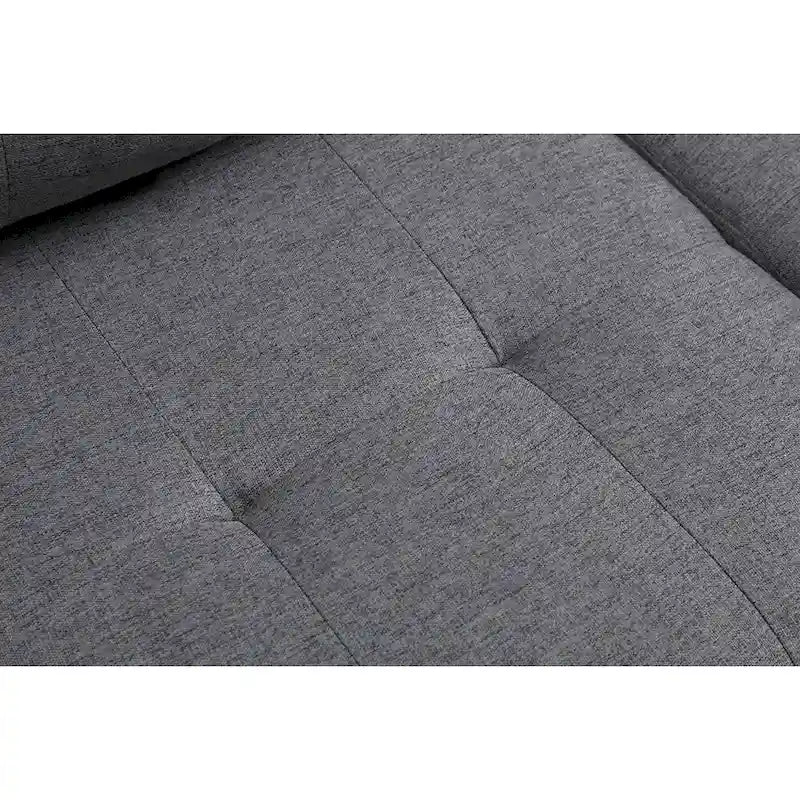 L-Shape Sectional Sofa with Chaise Lounge, Storage, and Cup Holder