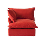 Modular Velvet Sofa – 3 or 4 Seat, Removable Covers, Pine Wood Frame