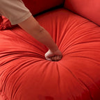 Modular Velvet Sofa – 3 or 4 Seat, Removable Covers, Pine Wood Frame