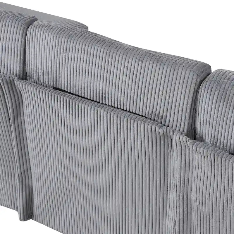 U-Shaped Cushion Modular Sofa for Living Rooms and Spacious Spaces