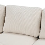 U-Shaped Cushion Modular Sofa for Living Rooms and Spacious Spaces