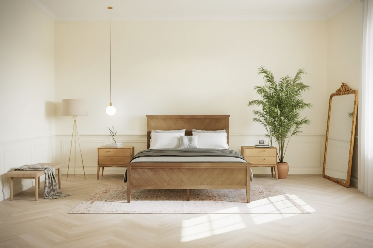 French Oak Bed Hero Banner